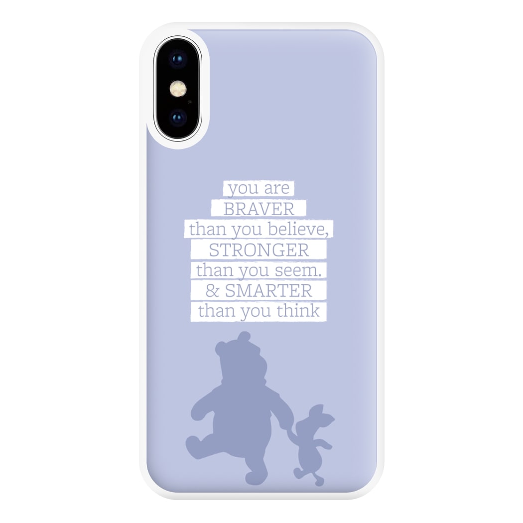 Braver, Stronger, Smarter Phone Case for iPhone XS Max