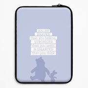 Braver, Stronger, Smarter Laptop Sleeve 1