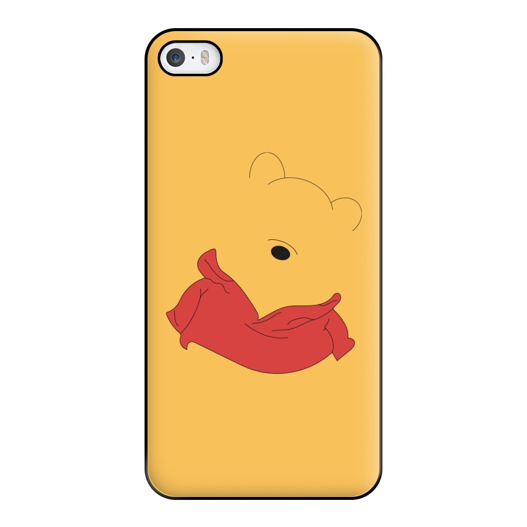 Faceless Yellow Bear Phone Case for iPhone 5 / 5s / SE 2016