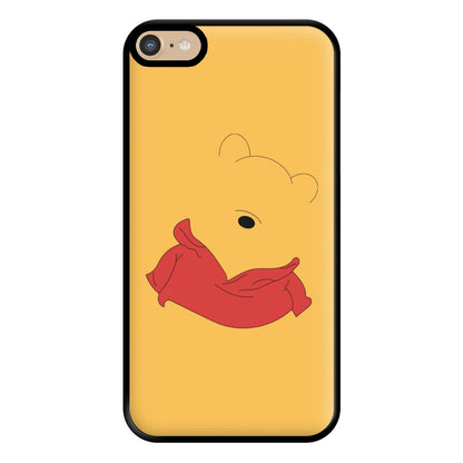 Faceless Yellow Bear Phone Case for iPhone 6 Plus / 7 Plus / 8 Plus