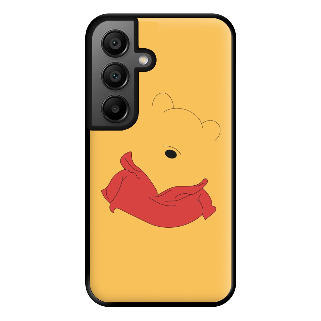 Faceless Yellow Bear Phone Case for Google Pixel 8