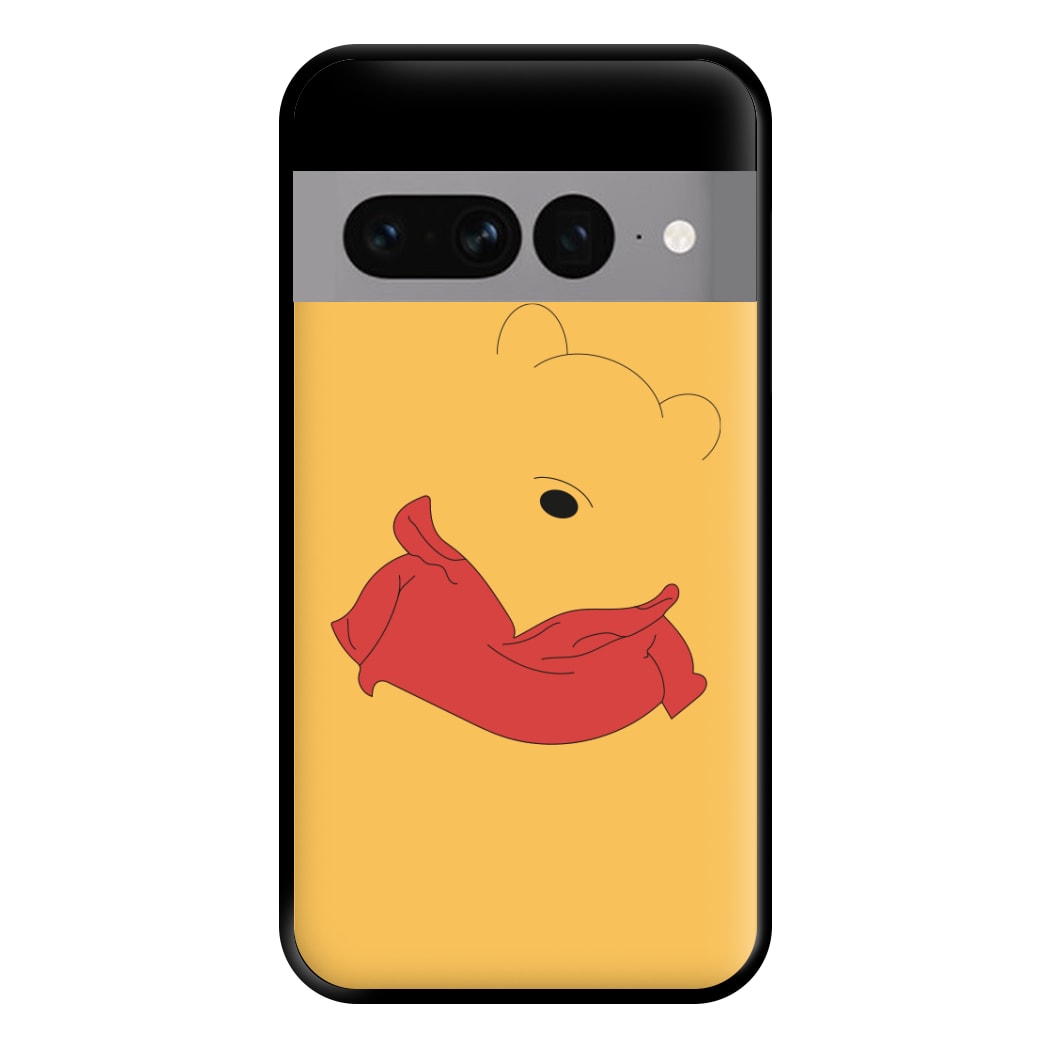 Faceless Yellow Bear Phone Case for Google Pixel 7 Pro