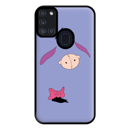 Faceless Donkey Phone Case for Galaxy A21s