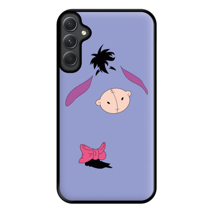 Faceless Donkey Phone Case for Galaxy A34