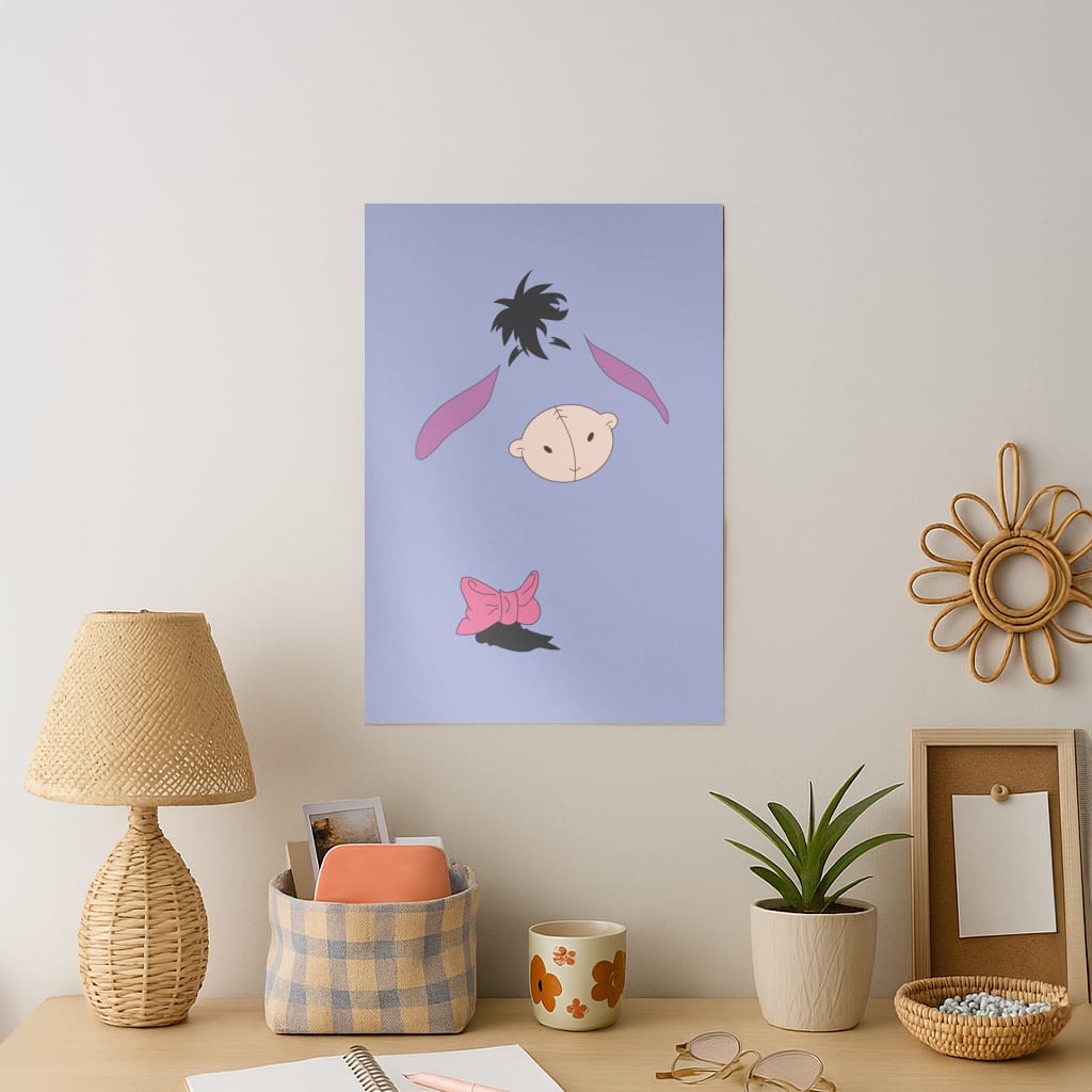 Faceless Donkey Art Print