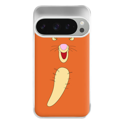 Faceless Bouncing Tiger Phone Case for Google Pixel 9 Pro XL