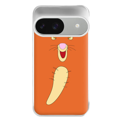 Faceless Bouncing Tiger Phone Case for Google Pixel 9 / 9 Pro