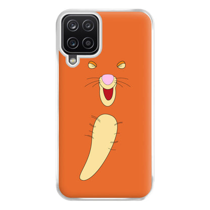 Faceless Bouncing Tiger Phone Case for Galaxy A12