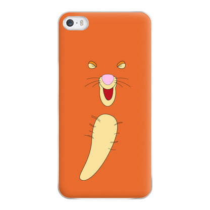 Faceless Bouncing Tiger Phone Case for iPhone 5 / 5s / SE 2016