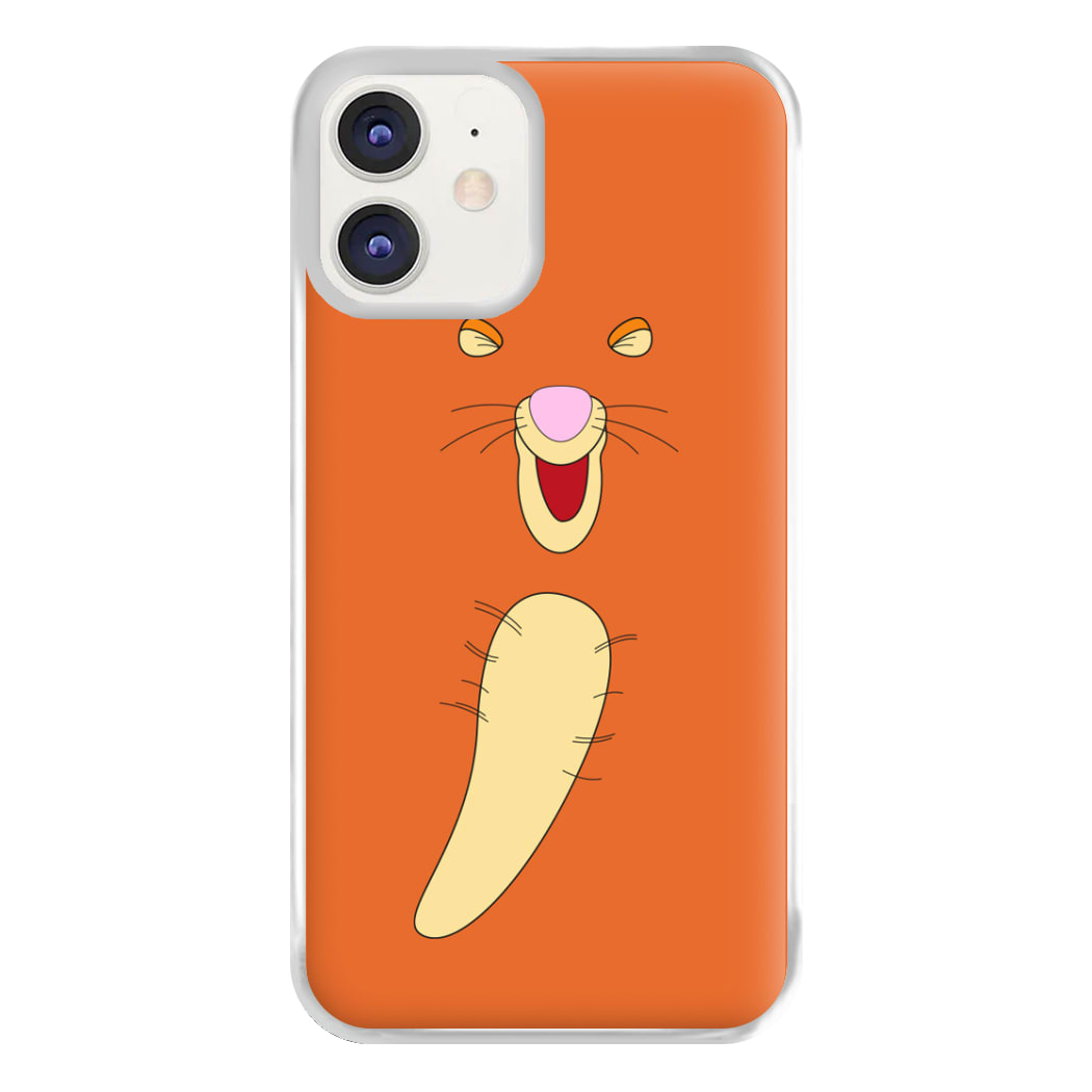 Faceless Bouncing Tiger Phone Case for iPhone 12 / 12 Pro