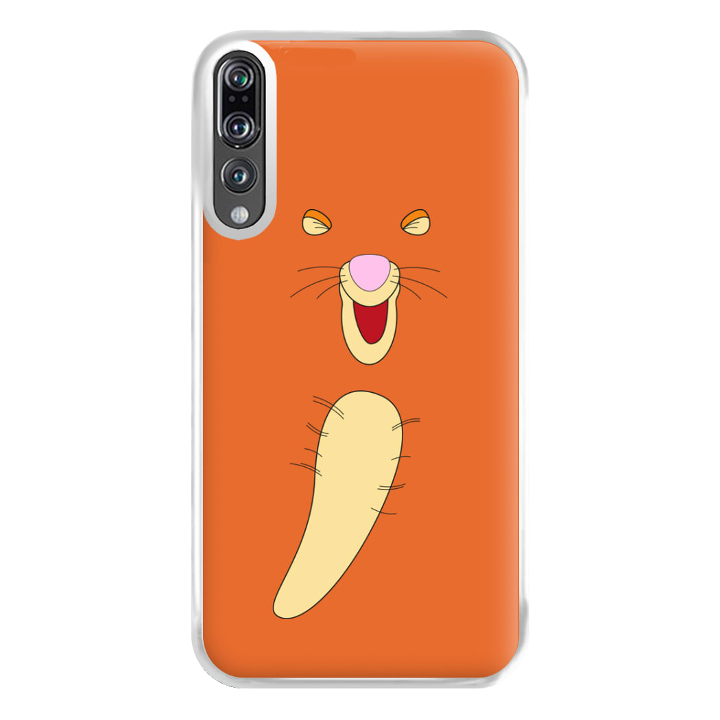 Faceless Bouncing Tiger Phone Case for Huawei P20 Pro