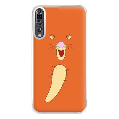 Faceless Bouncing Tiger Phone Case for Huawei P20 Pro