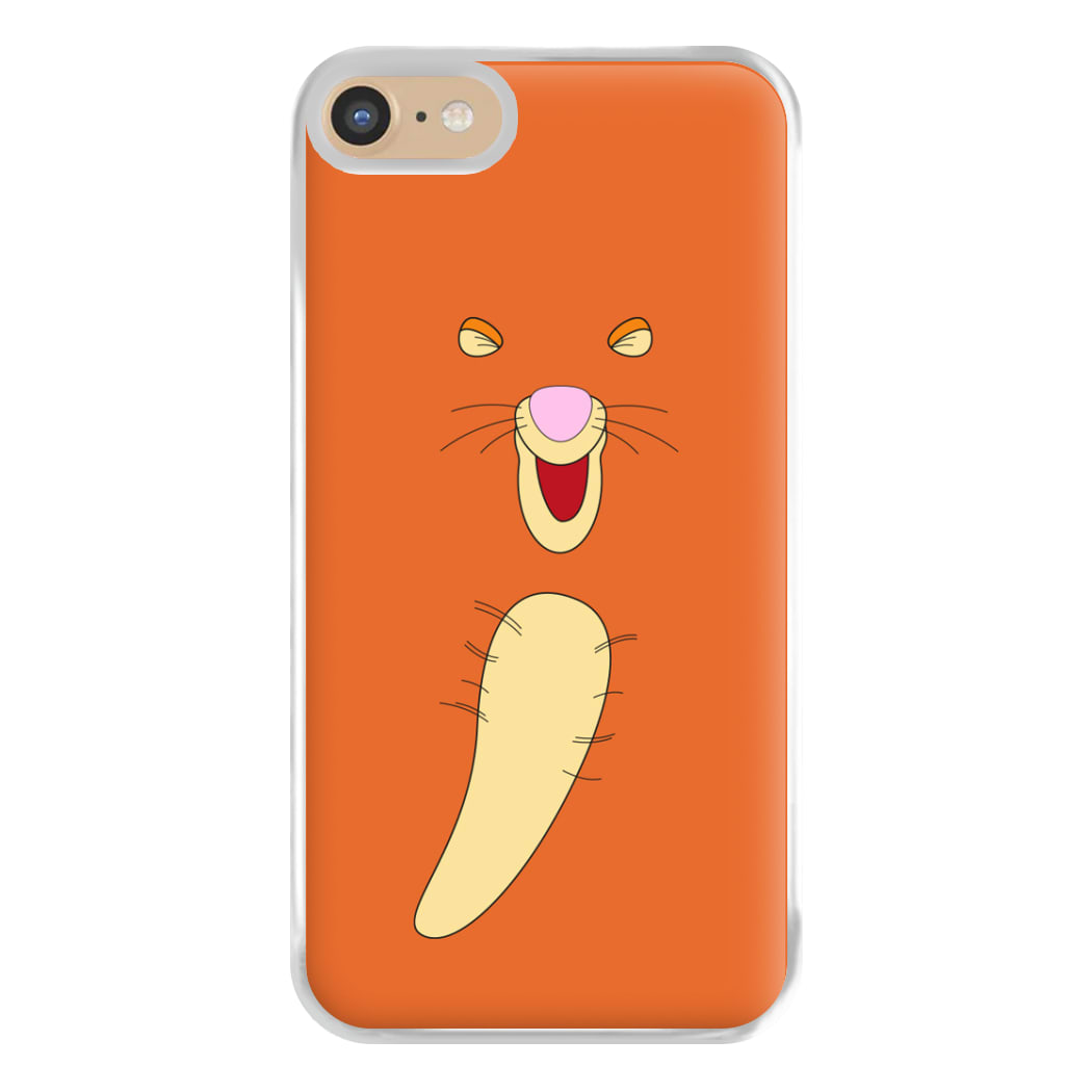 Faceless Bouncing Tiger Phone Case for iPhone 6 / 7 / 8 / SE