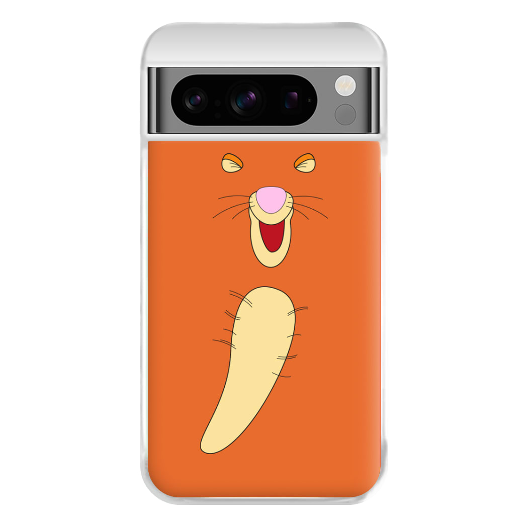 Faceless Bouncing Tiger Phone Case for Google Pixel 8 Pro