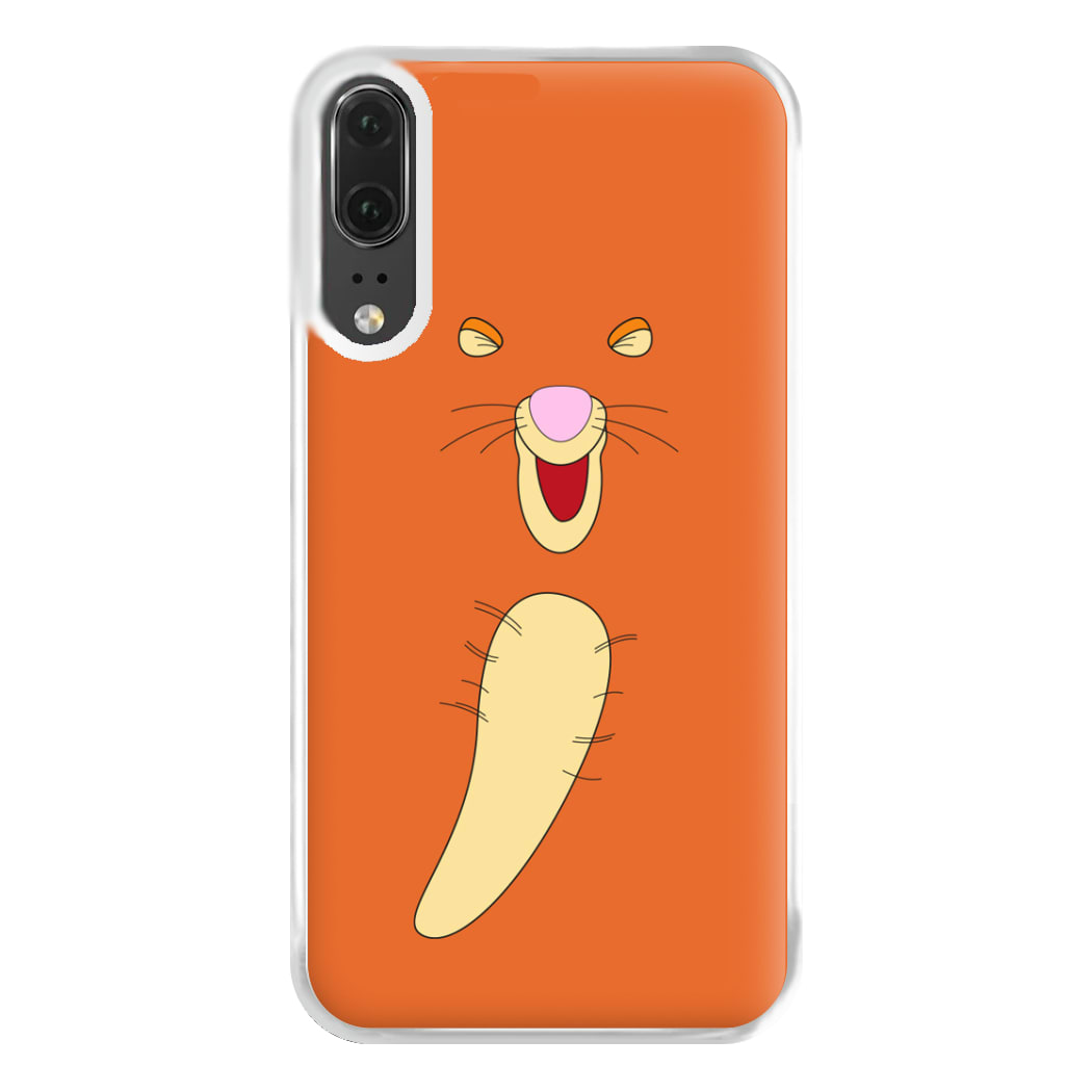 Faceless Bouncing Tiger Phone Case for Huawei P20