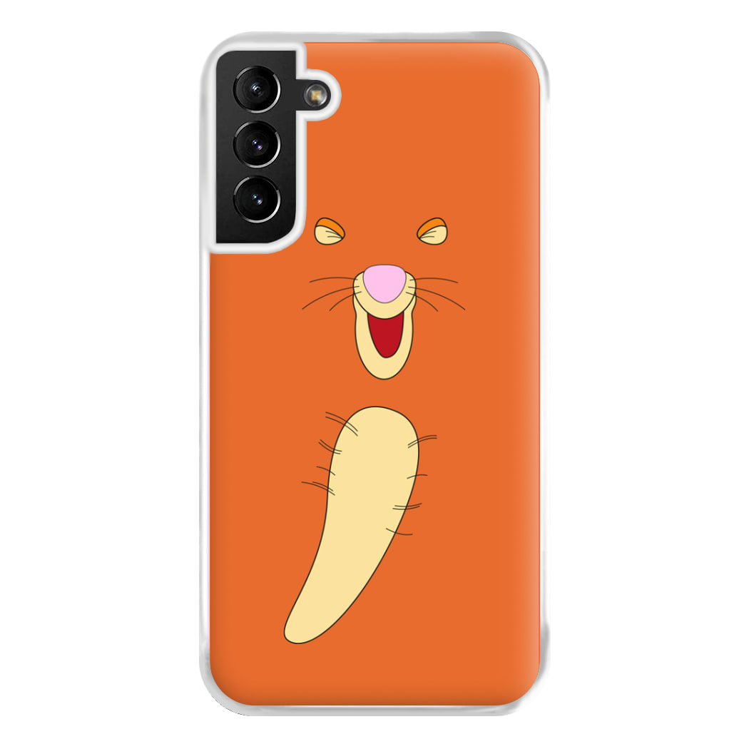 Faceless Bouncing Tiger Phone Case for Galaxy S21 Plus