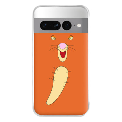 Faceless Bouncing Tiger Phone Case for Google Pixel 7 Pro