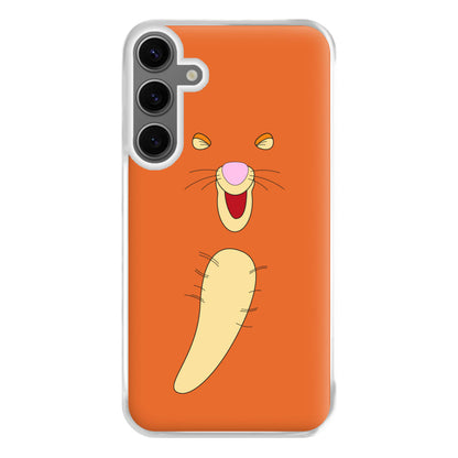 Faceless Bouncing Tiger Phone Case for Galaxy S24FE