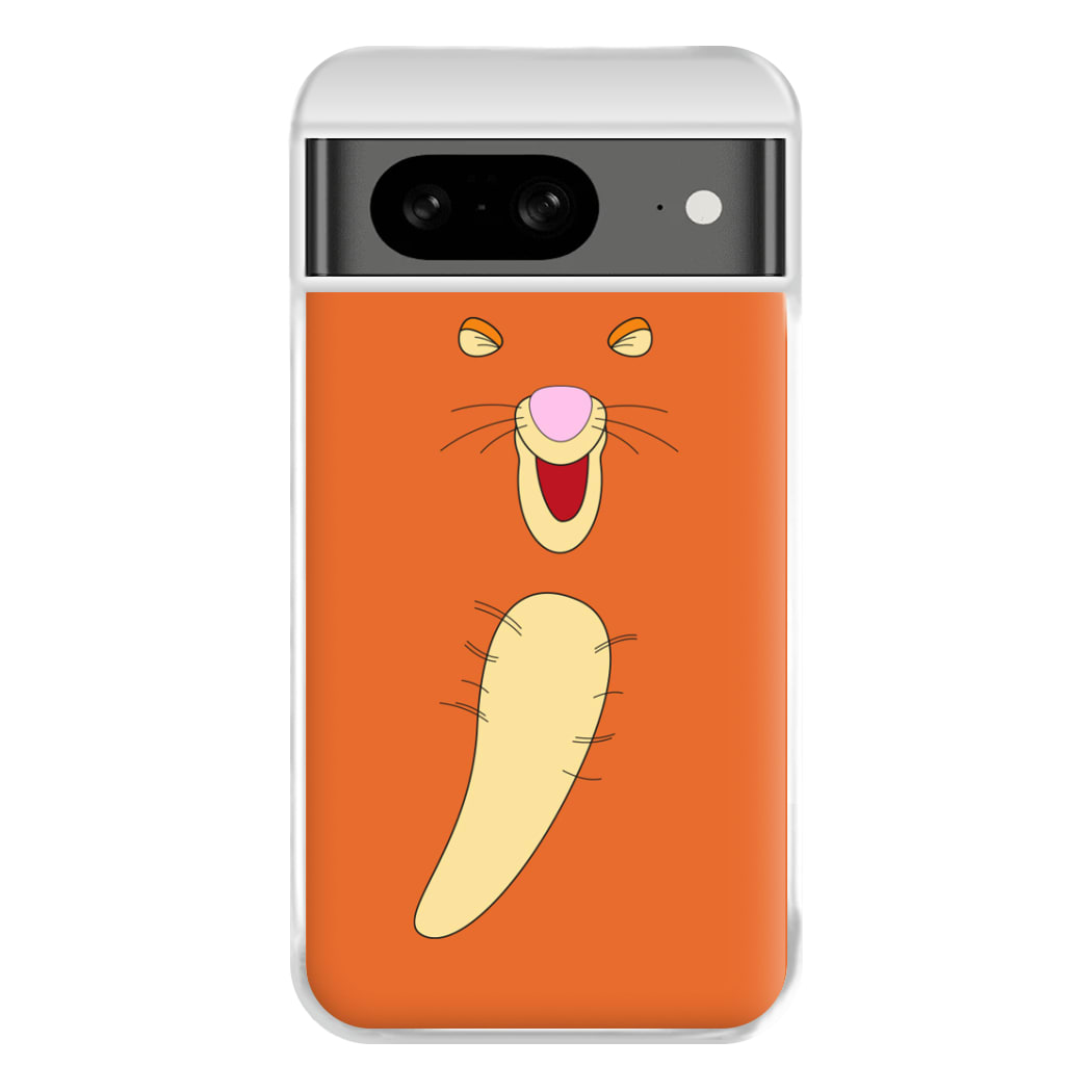 Faceless Bouncing Tiger Phone Case for Google Pixel 8