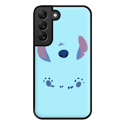 Alien Blue Phone Case for Galaxy S22 Plus