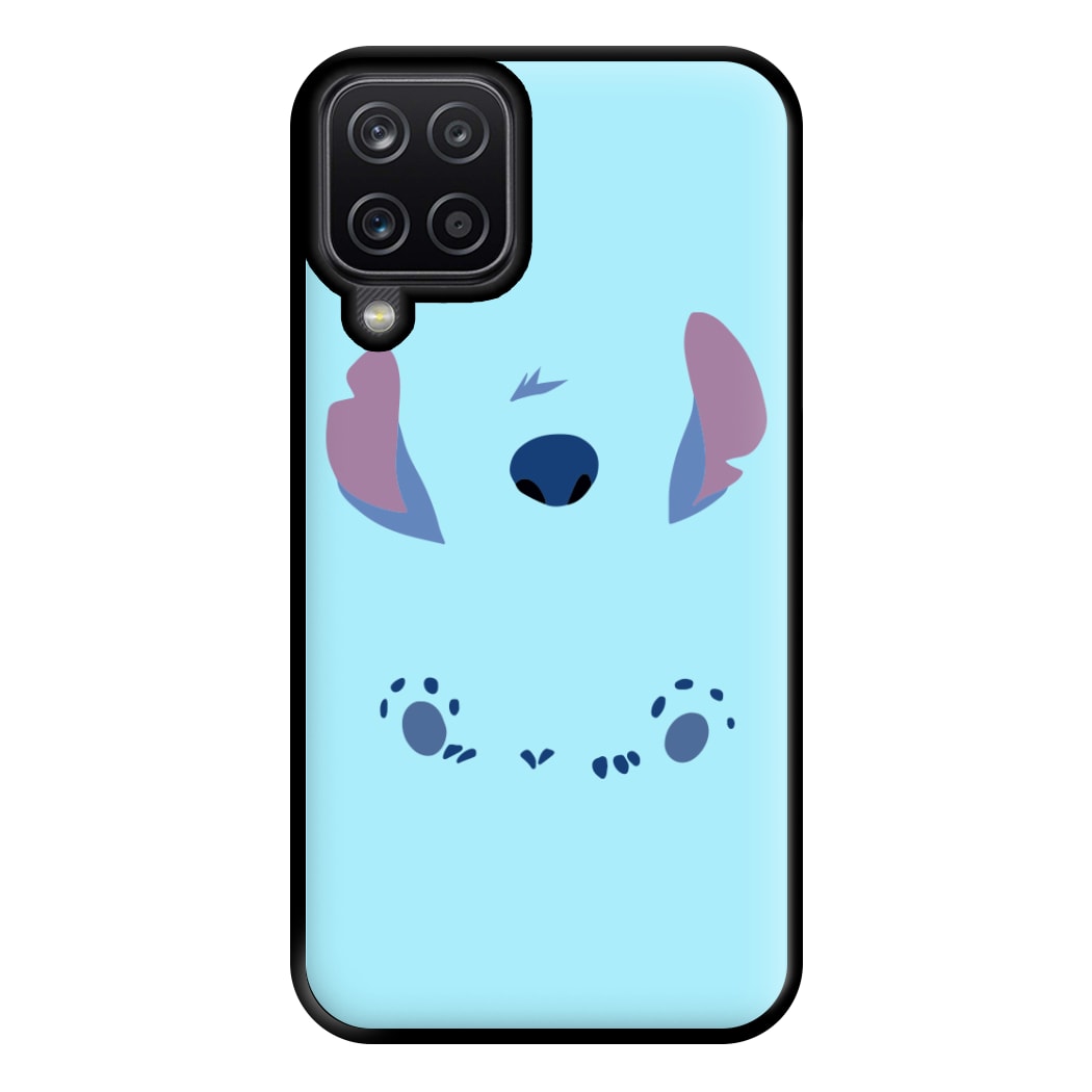 Alien Blue Phone Case for Galaxy A12