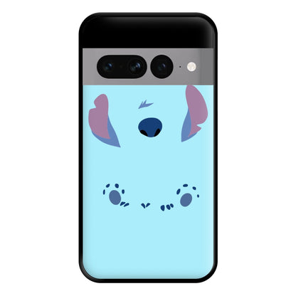 Alien Blue Phone Case for Google Pixel 7 Pro