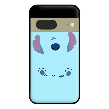 Alien Blue Phone Case for Google Pixel 7a