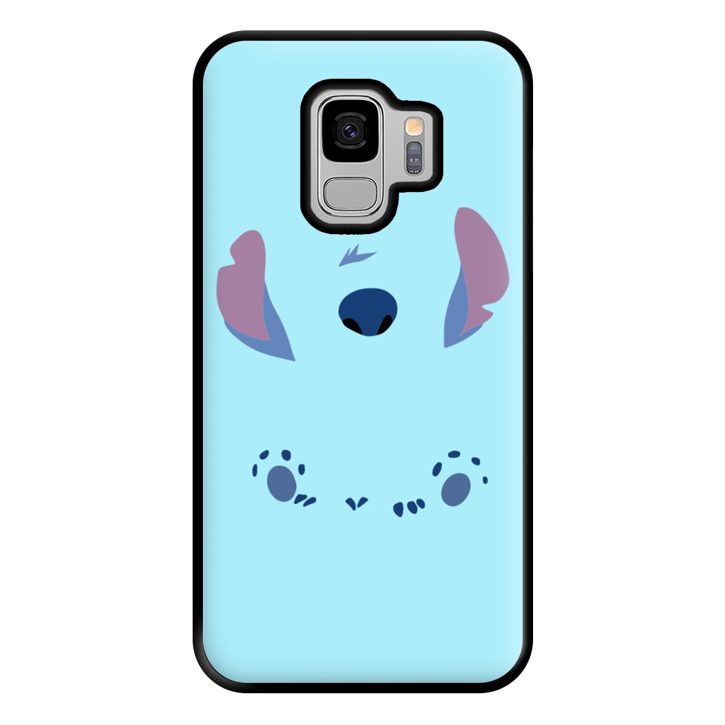 Alien Blue Phone Case for Galaxy S9 Plus