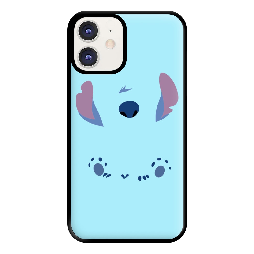 Alien Blue Phone Case for iPhone 12 / 12 Pro