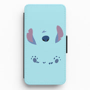 Alien Blue Flip / Wallet Phone Case 1