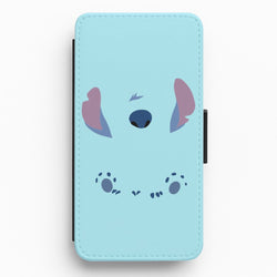 Alien Blue Flip / Wallet Phone Case