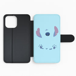 Alien Blue Flip Phone Case