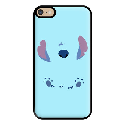 Alien Blue Phone Case for iPhone 6 Plus / 7 Plus / 8 Plus