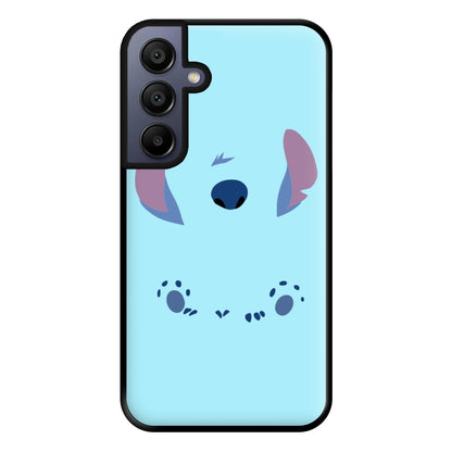 Alien Blue Phone Case for Galaxy A15