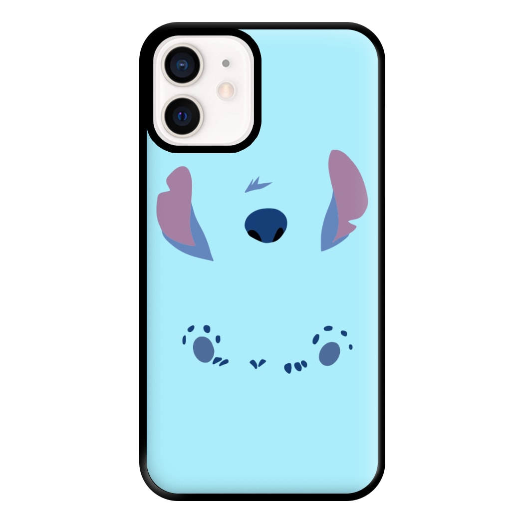 Alien Blue Phone Case for iPhone 13 Mini