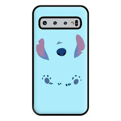 Alien Blue Phone Case for Galaxy S10 Plus