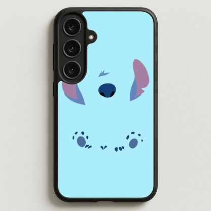 Alien Blue Phone Case for Galaxy S25FE