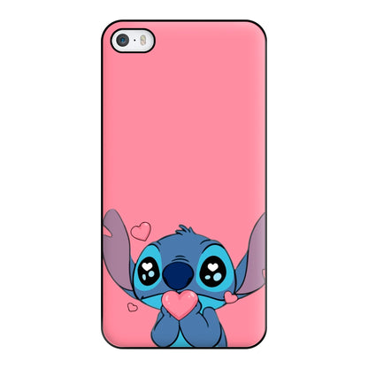 Cute Alien Blue Phone Case for iPhone 5 / 5s / SE 2016