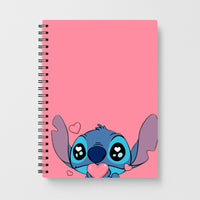 Cute Alien Blue Notebook
