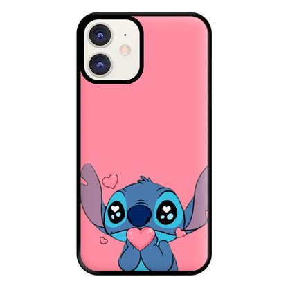 Cute Alien Blue Phone Case for iPhone 11