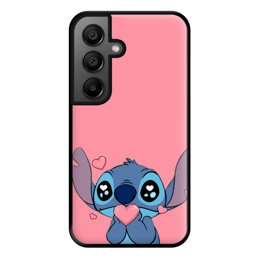 Cute Alien Blue Phone Case for Google Pixel 8