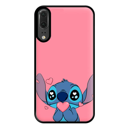 Cute Alien Blue Phone Case for Huawei P20