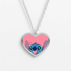 Cute Alien Blue Necklace
