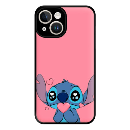 Cute Alien Blue Phone Case for iPhone 14