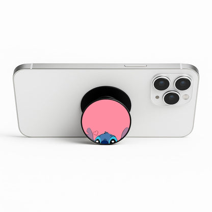 Cute Alien Blue Phone Stand