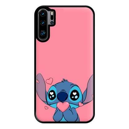 Cute Alien Blue Phone Case for Huawei P30 Pro