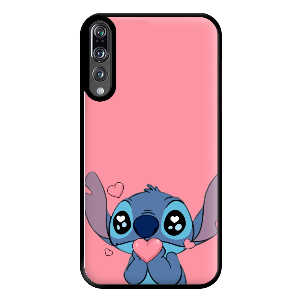 Cute Alien Blue Phone Case for Huawei P20 Pro