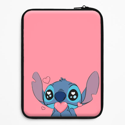 Cute Alien Blue Universal Laptop Sleeve