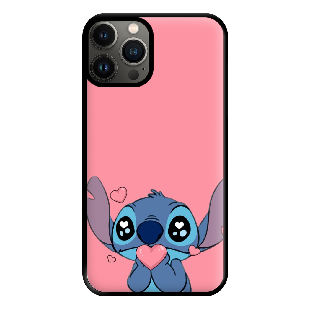 Cute Alien Blue Phone Case for iPhone 13 Pro Max