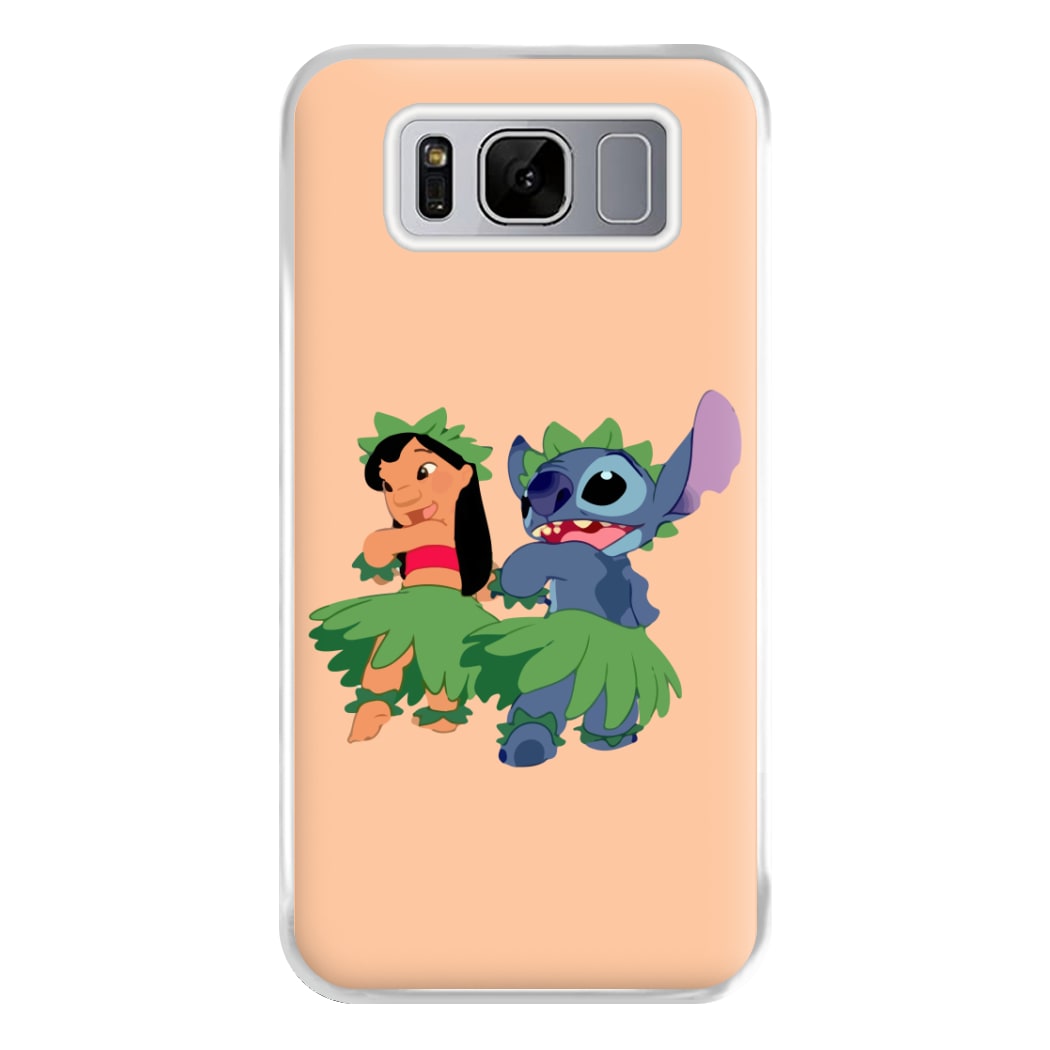 Lilo And Alien Blue Hoola Phone Case for Galaxy S8 Plus